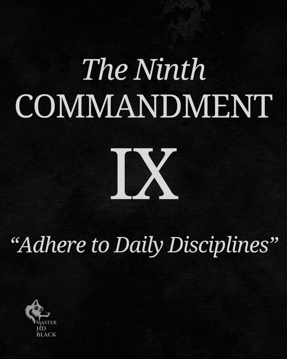 master_HD_Black's tweet photo. ...👇🏽

 10 COMMANDMENTS OF A MASCULINE GENTLEMAN DOMINANT

Embracing unwavering discipline: commitment, precision, and excellence in daily practices. ⏰💯 https://t.co/qp4rZRARe3