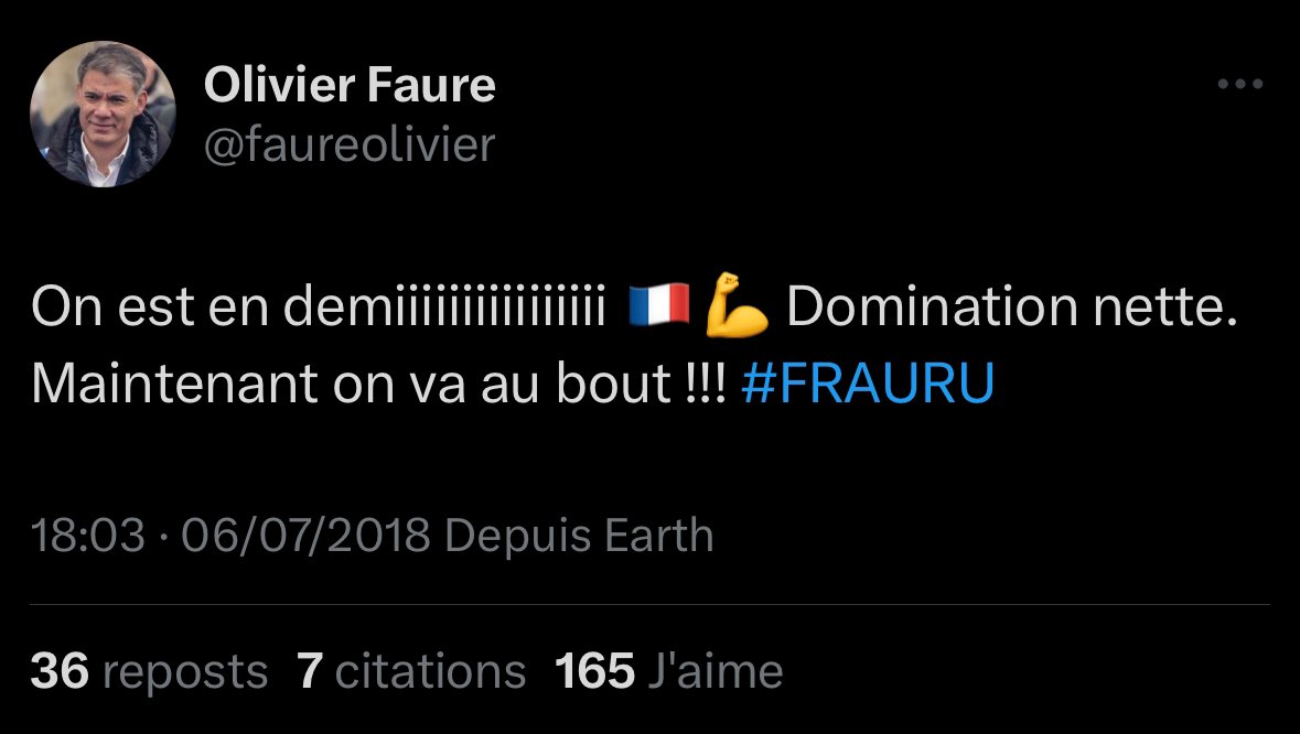 Vous allez bien <a href="/faureolivier/">Olivier Faure</a> ? J’ai peur d’une bipolarité depuis que vous êtes à la botte du #LFI, je m’inquiète.