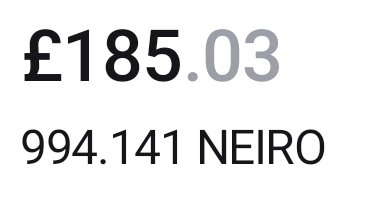 <a href="/nft_oliii/">CAL477-OLI</a> You should definitely buy this insanely undervalued meme called <a href="/ETHBabyNeiro/">BabyNeiro</a> 

It rewards holders in $NEIRO reflections and ppl still fading 🤷‍♂️

Check my earnings of just a few days holding