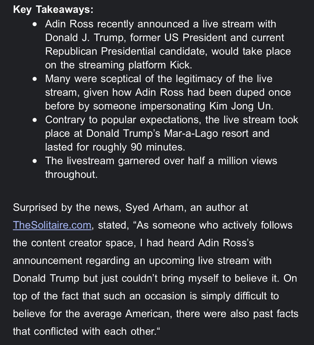 maybe the craziest press release i've ever gotten (and that's saying something)