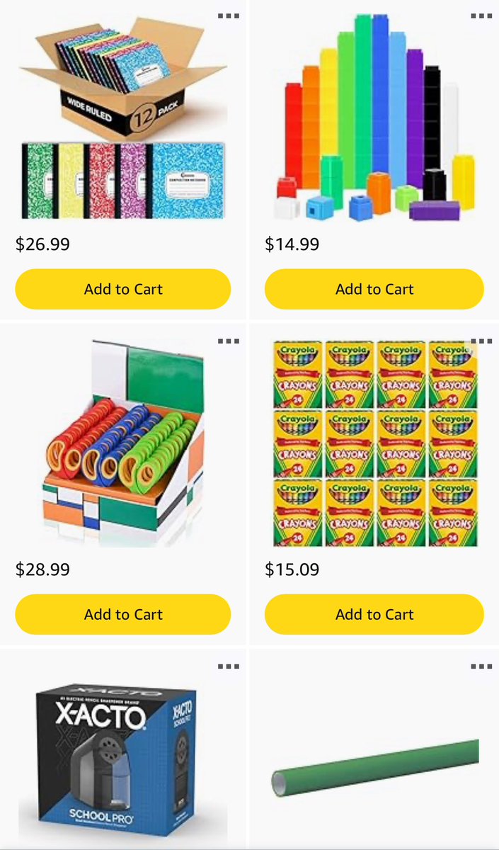 LashawnHurd's tweet image. Teaching 1st grade for the 1st time at a Title 1 school in Brooklyn, NY. Most of my students come to school with little to no supplies. Need help to #clearthelist2024
amazon.com/hz/wishlist/ls…