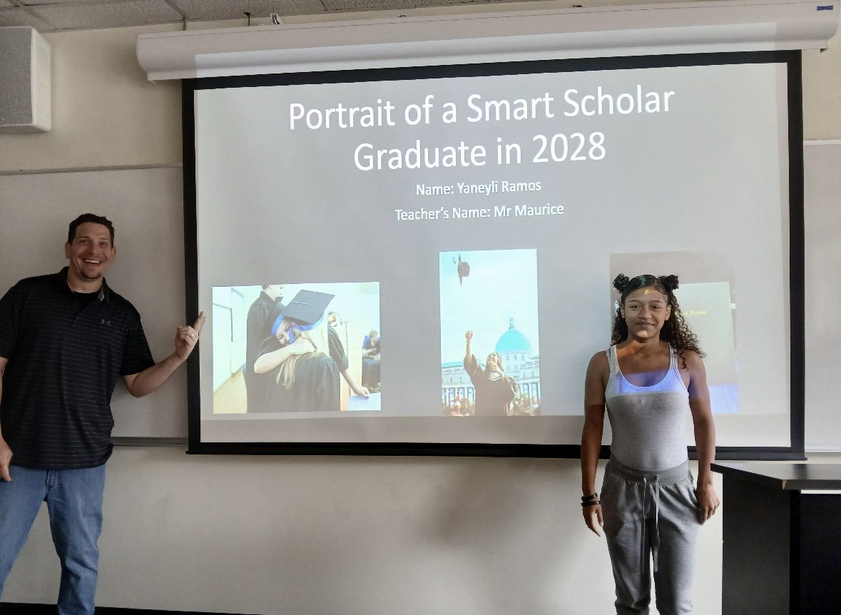 Happy Last Day of Summer Session! ☀️✅

Our students were so proud to display their final projects for their courses that demonstrate learning outcomes for college level classes! 🏫