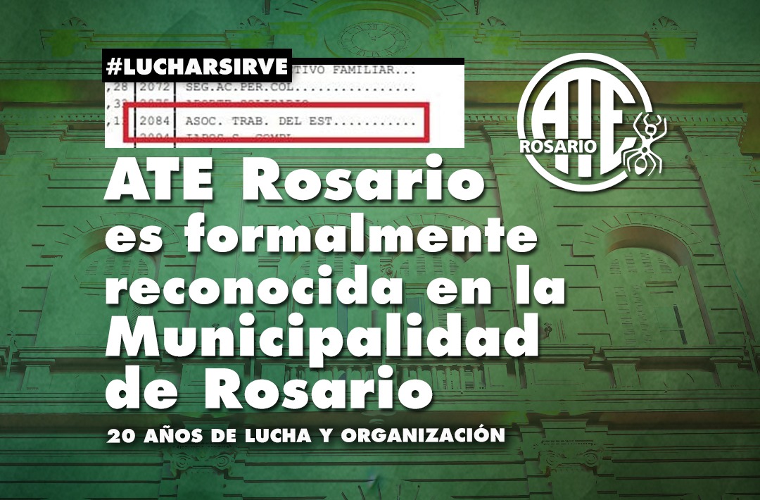 ATE avanza un casillero gremial y consigue un reconocimiento que le llevó más e 20 años de lucha