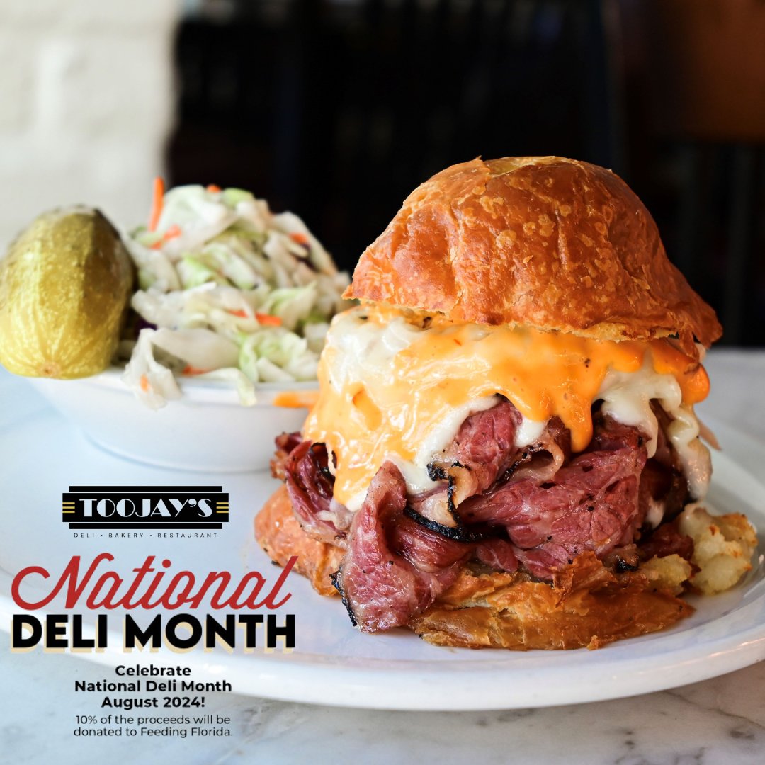 How to support South Florida's Jewish delis: Indulge in comfort foods &amp; give back to local charities sun-sentinel.com/2024/08/07/nos…