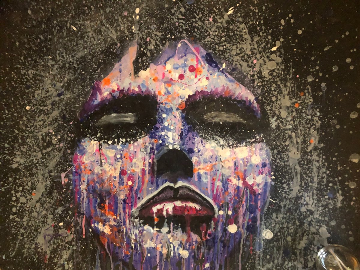 JanetHalmshaw's tweet photo. @ilovenostalgia Freddie here is my artwork tribute. #freddiemercury #queen #music #70s #70smusic #tockmusic #portrait #modernart #art #popart #splashart https://t.co/ah9cyU2c7r