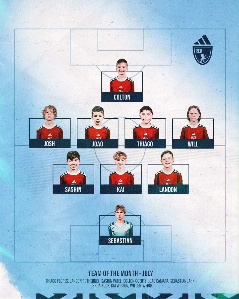 Grassroots Team of the Month for July!

Congratulations to those selected 👍

#redacademyofsoccer