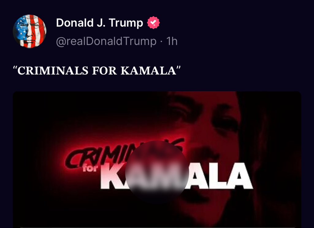 DONALD TRUMP JUST ENDORSED KAMALA HARRIS FOR PRESIDENT!