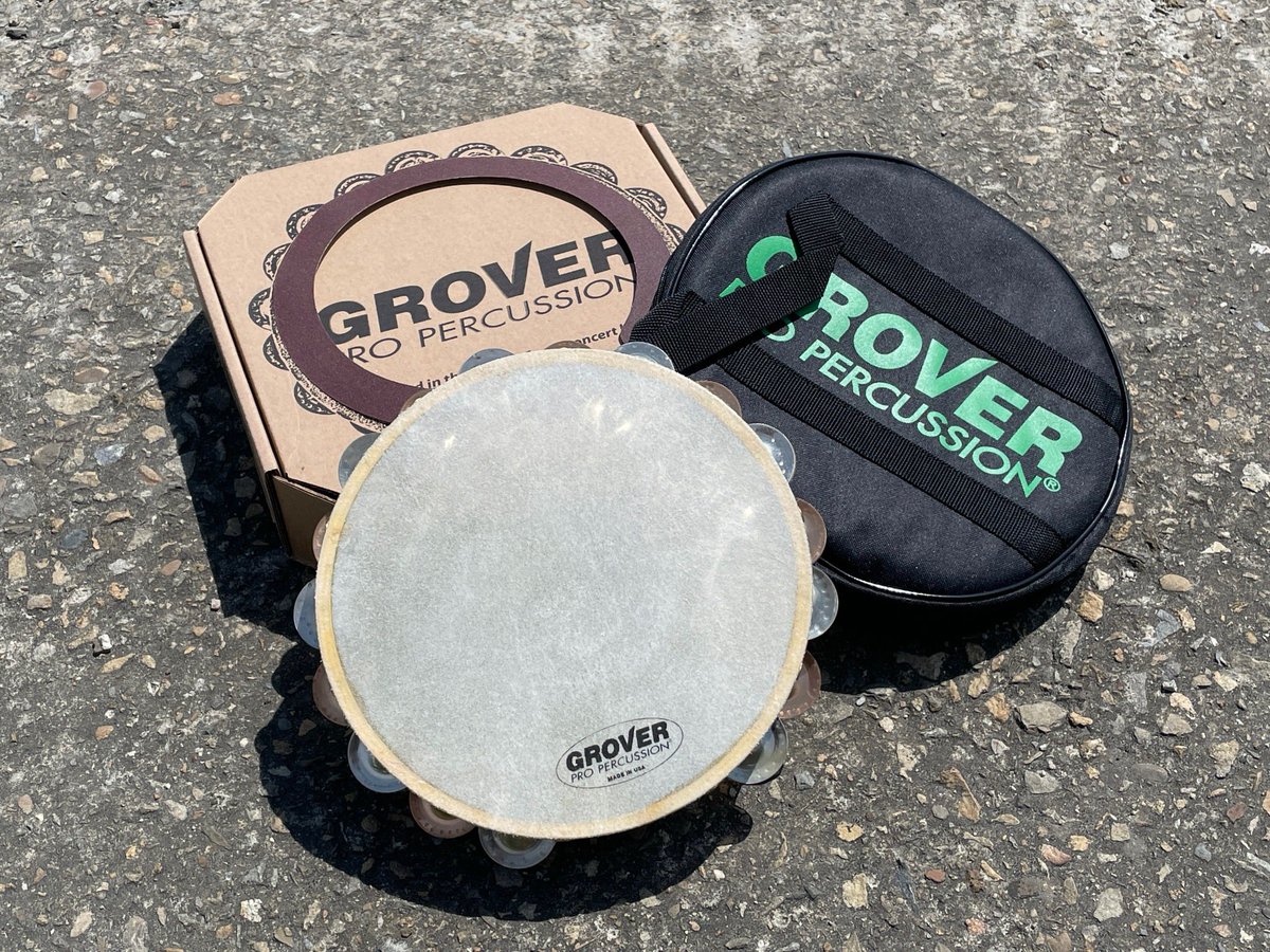 GroverProPerc's tweet photo. Grover Pro Projection Plus T2/GSPH Tambourine
#Repost @buffalomusic_tw 【你知道嗎?混合鈴片的新時代早已經悄然來臨🤫
#Grover #GroverPro #GroverProPercussion #tambourine #鈴鼓 #Buffalo #BuffaloMusic #卓悅水牛樂器 #groverprotambourine #projectionplus https://t.co/proyRu2EeY