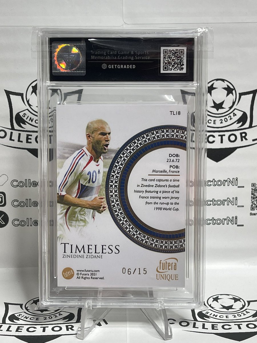 CollectorNi_'s tweet photo. Received this amazing card today in the post 6/15 gameworn Zinedine Zidane https://t.co/d8MoybDaa9

#firstslab #Zinedine #Zidane #gameworn #futera #numbered https://t.co/ljF8fq3QoP