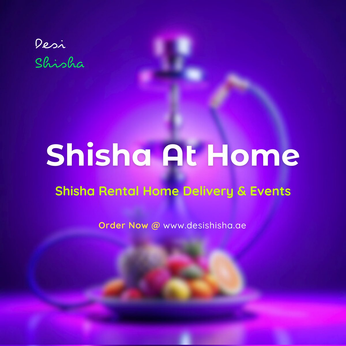 From our door to yours—enjoy shisha the easy way with our rental ...