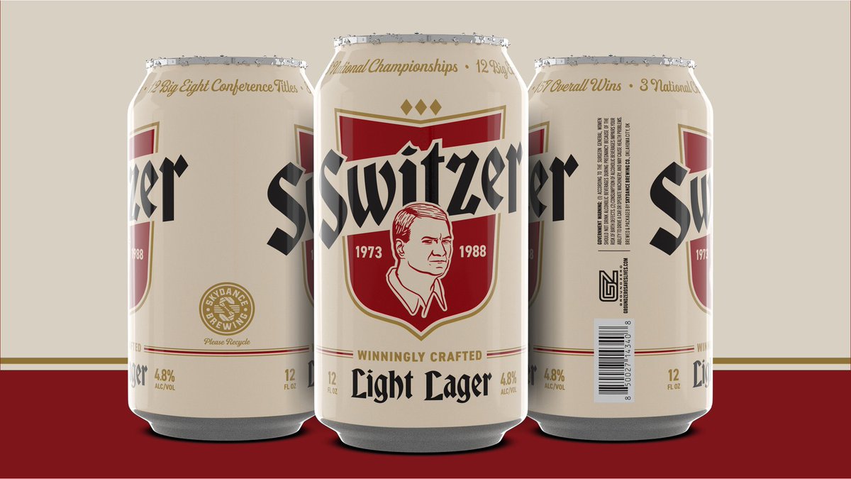 🍺 Introducing Switzer Light Lager! 🍺

Crafted with care by Skydance Brewing in OKC, Switzer Light Lager is the perfect companion for this football season. Every sip not only brings you the refreshing taste of a premium light lager but also supports a noble cause.

Proceeds from