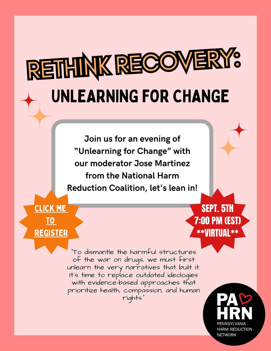 PA Harm Reduction Network tweet media