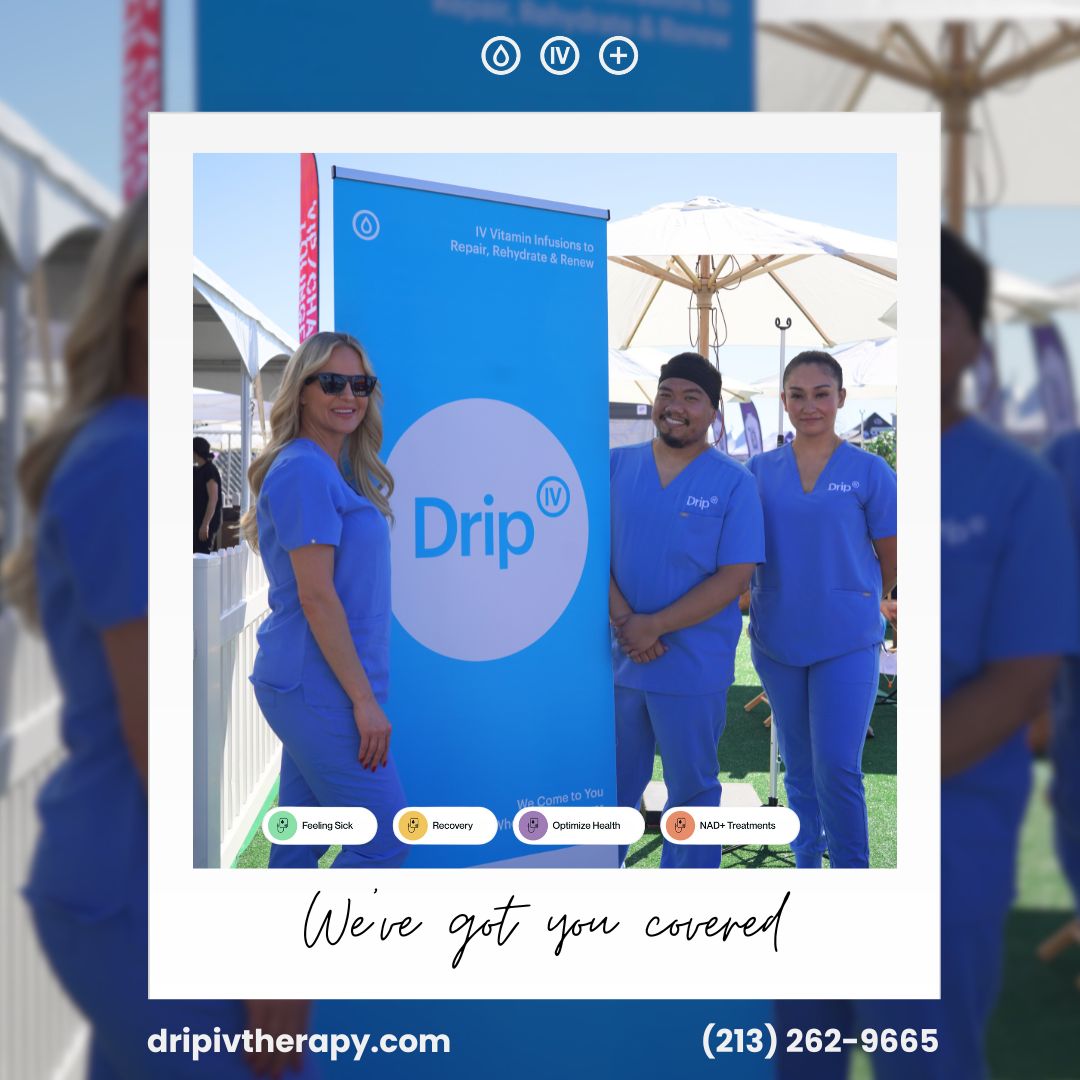 dripivtherapy's tweet photo. Elevate your wellness with Drip IV Therapy! Our dedicated team of RNs brings expertise, care, and unparalleled knowledge to each session. Whether you're seeking hydration, energy, or recovery, trust our experts to deliver the best IV therapy experience. #DripIVTherapy https://t.co/Lk8La3tOWQ