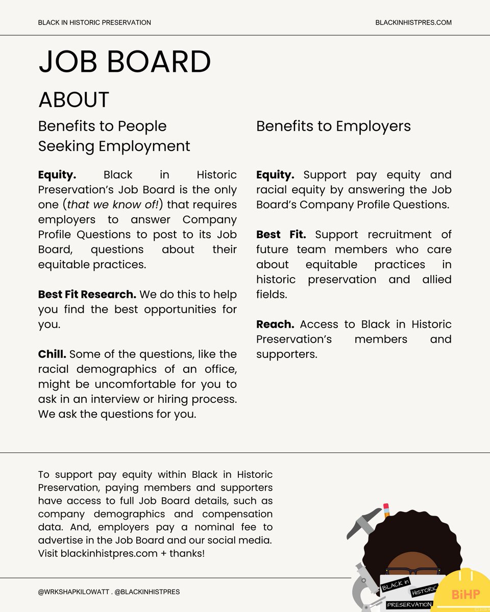 Black in Historic Preservation tweet media