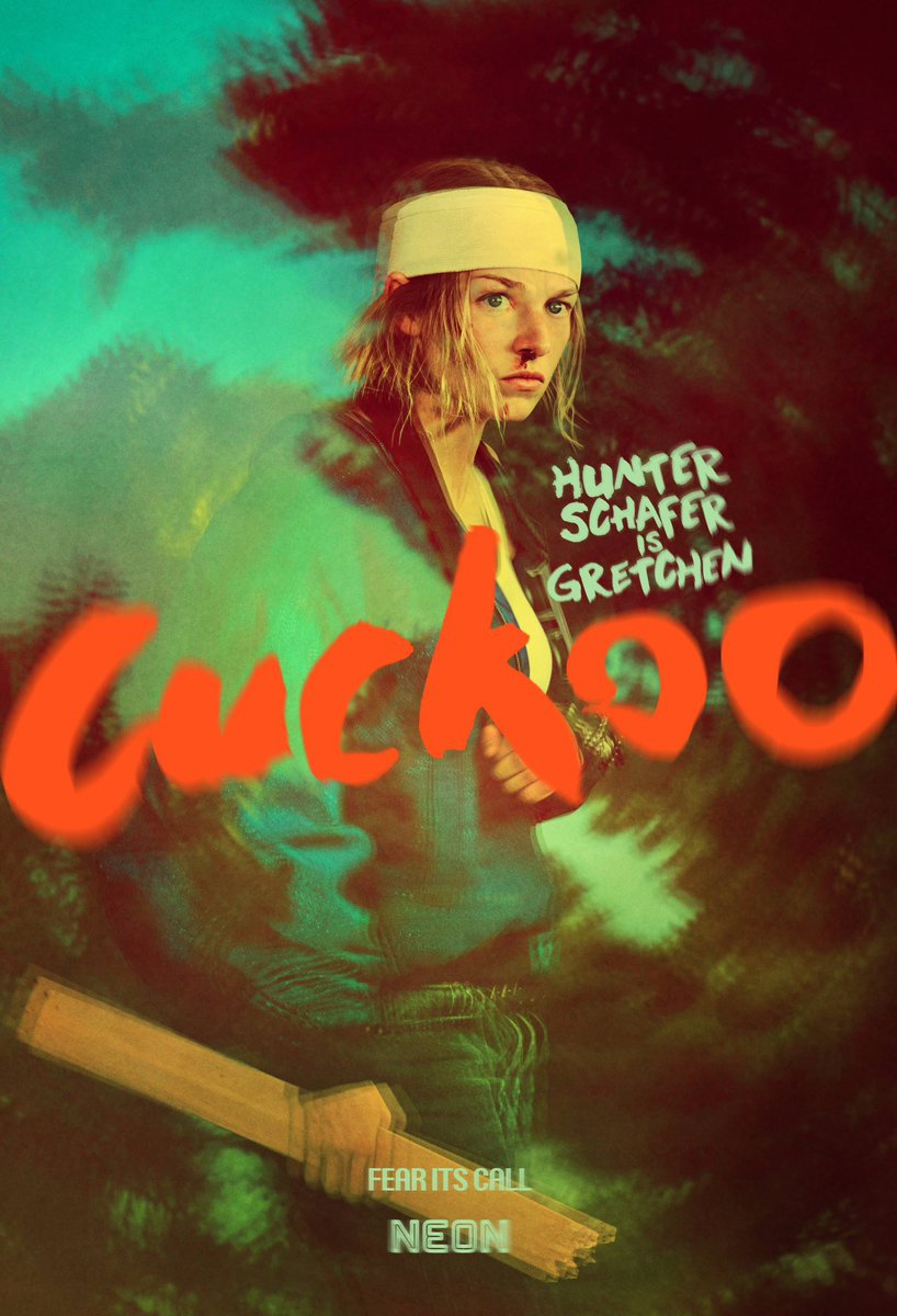 FilmUpdates's tweet photo. ‘CUCKOO’ starring Hunter Schafer is now certified fresh on Rotten Tomatoes with a score of 80%.

In theaters tomorrow. https://t.co/Qwdq4R5gxc