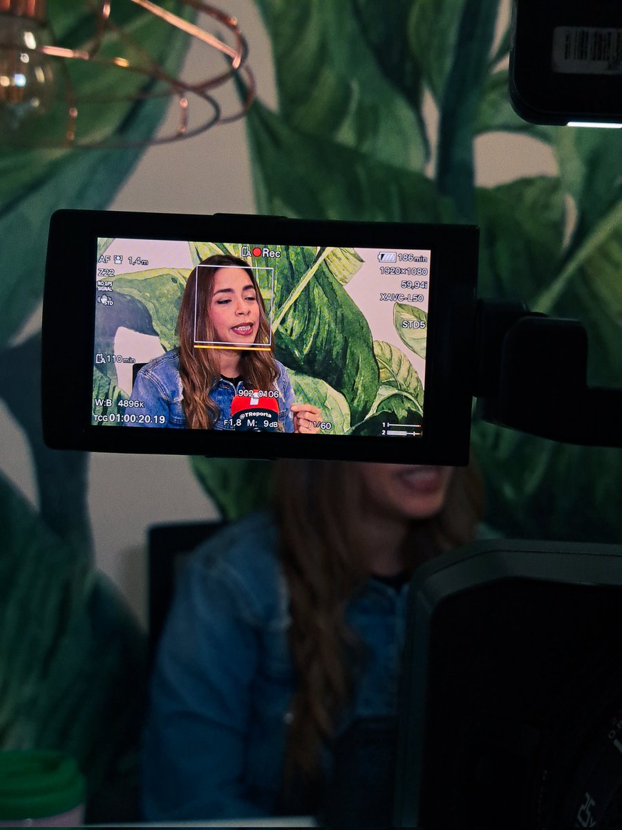 Grabando entrevistas para segmento económico de la Edición Estelar de Telemetro Reporta.