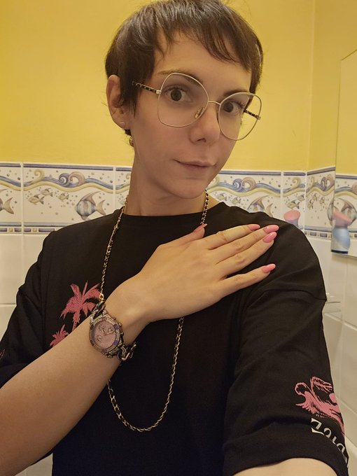 I go to magic the gathering tournaments dressed feminin, like this. Not just for myself, but to normalize