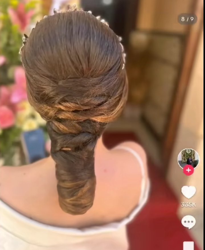 kekipqw's tweet photo. Imagina el día de tu boda tengas un mojon de peinado, que pecado esta pagando la chica https://t.co/2SL7fXuTep