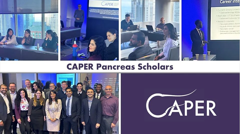 Arjun Chatterjee (@chatterjee_md) on Twitter photo I am thrilled to be selected for <a href="/CAPERpancreas/">CAPER</a> Scholar's Program & look forward to collaborating with Dr. <a href="/MaisamHaijaMD/">Maisam Haija-PANCREAS, MD, MS</a> <a href="/uofcincy/">University of Cincinnati</a> on impactful #pancreas research! :)
<a href="/apapancreas/">American Pancreatic Association</a> <a href="/NatPancFdn/">The National Pancreas Foundation</a> <a href="/ChahalPrabhleen/">Prabhleen Chahal MD,MASGE,FACG</a> <a href="/JPAchkarMD/">Jean-Paul Achkar</a> <a href="/Ari_G_MD/">Ari Garber MD, EdD</a> <a href="/MichelleKimMD/">Michelle Kim</a> <a href="/MajumderShounak/">Shounak Majumder MD</a> #CCFGIFELLOWS I am thrilled to be selected for <a href="/CAPERpancreas/">CAPER</a> Scholar's Program & look forward to collaborating with Dr. <a href="/MaisamHaijaMD/">Maisam Haija-PANCREAS, MD, MS</a> <a href="/uofcincy/">University of Cincinnati</a> on impactful #pancreas research! :)
<a href="/apapancreas/">American Pancreatic Association</a> <a href="/NatPancFdn/">The National Pancreas Foundation</a> <a href="/ChahalPrabhleen/">Prabhleen Chahal MD,MASGE,FACG</a> <a href="/JPAchkarMD/">Jean-Paul Achkar</a> <a href="/Ari_G_MD/">Ari Garber MD, EdD</a> <a href="/MichelleKimMD/">Michelle Kim</a> <a href="/MajumderShounak/">Shounak Majumder MD</a> #CCFGIFELLOWS