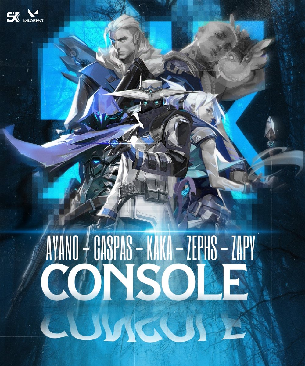 sk7esports's tweet image. Hoje anunciamos enfim, nosso elenco de #ValorantConsole que irá nos representar no primeiro torneio não oficial, e nos oficiais que virão pela frente. 

Contamos com o apoio de toda a torcida SK7, para fazer história nesse novo cenário, como fazemos de costume! Bem vindos.