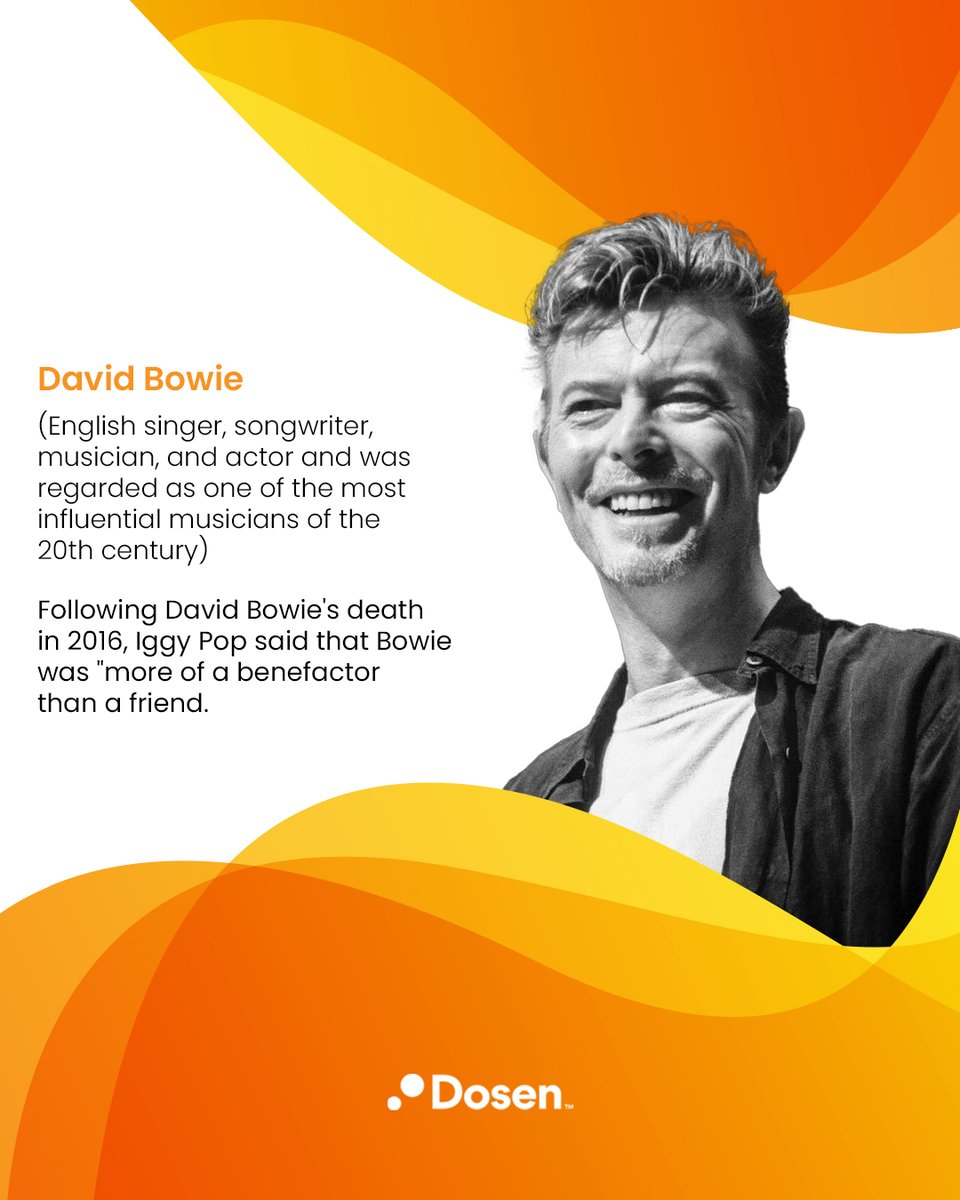 David Bowie was more than a friend—he was my mentor and benefactor, guiding my career with wisdom and inspiration. Forever grateful. 🌟 - Iggy Pop
.
.
#DavidBowie #Mentor #IggyPop #Legend #Dosen