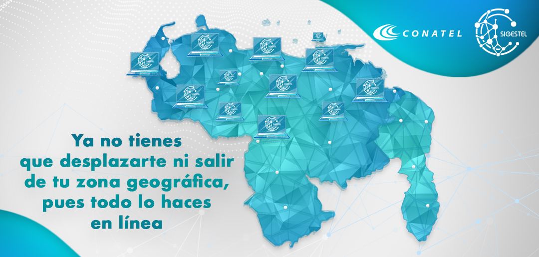 Conatel Venezuela (@conatel) on Twitter photo Registrar tu solicitud de habilitación y concesión para Internet y transporte de datos es más fácil con Sigestel Si tienes alguna duda comunícate al📞𝟬𝟴𝟬𝟬𝗖𝗢𝗡𝗔𝗧𝗘𝗟 o escribe un correo a soporte@sigestel.gob.ve
.
.
#9Ago Registrar tu solicitud de habilitación y concesión para Internet y transporte de datos es más fácil con Sigestel Si tienes alguna duda comunícate al📞𝟬𝟴𝟬𝟬𝗖𝗢𝗡𝗔𝗧𝗘𝗟 o escribe un correo a soporte@sigestel.gob.ve
.
.
#9Ago