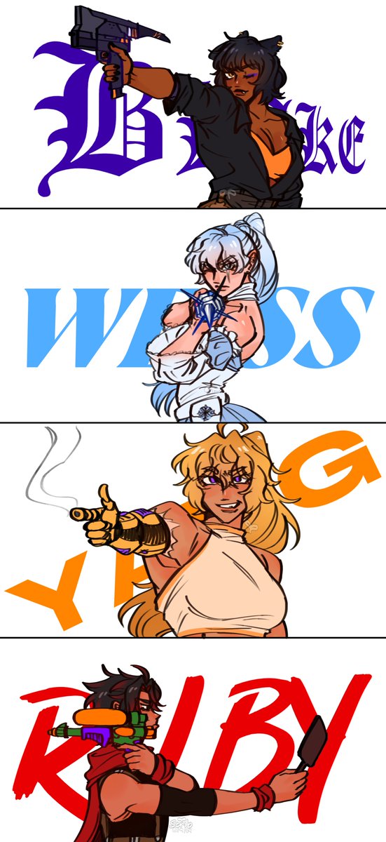 cuntiest sharp shooters in Vacuo

#RWBY