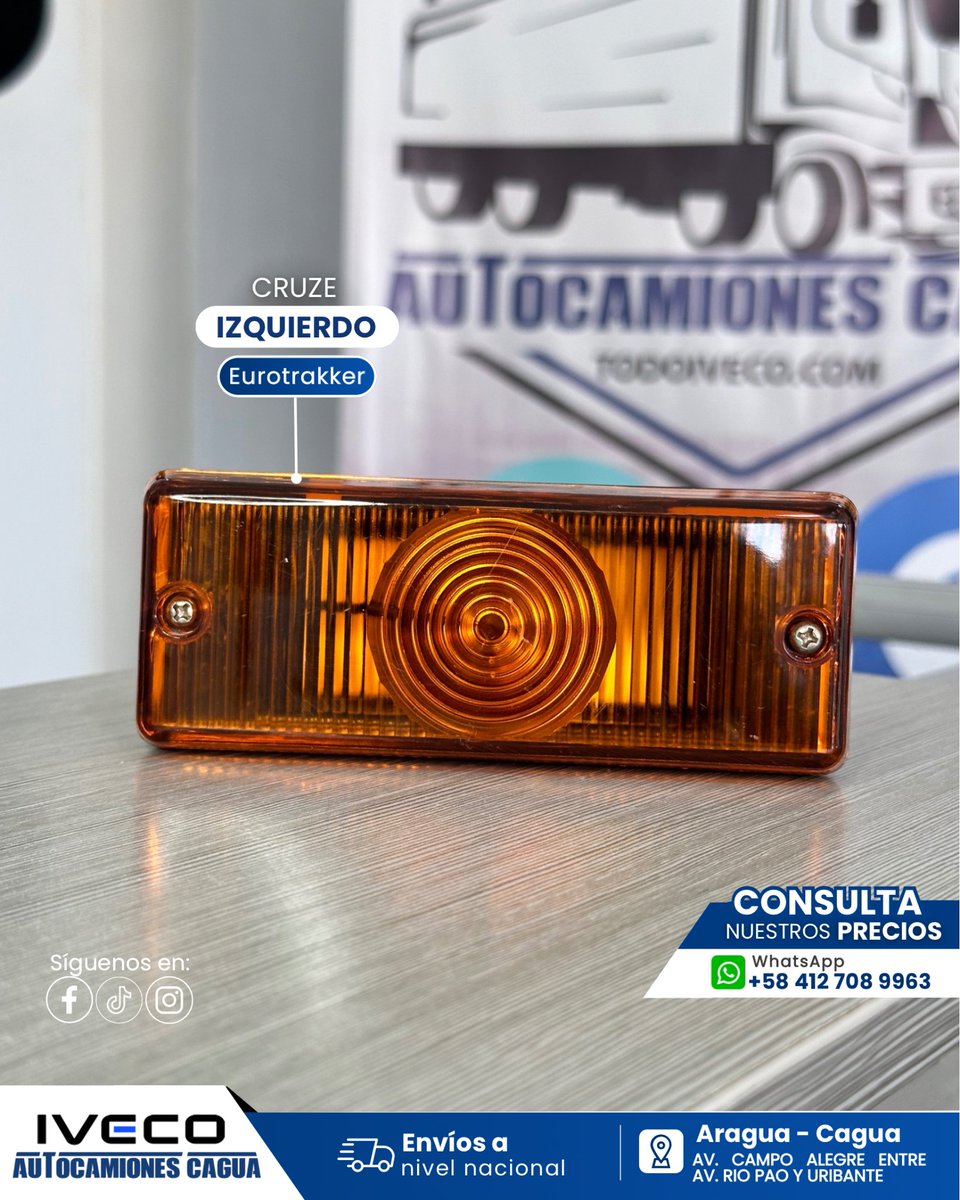 ¡Solicita la lista de precio para toda la gama #Iveco!💯

📲 Contáctanos 0412-7089963

📍 Visítanos en la antigua carretera Nacional #Cagua Villa de Cura, Av. Campo Alegre, entre la Av. Rio Pao y Uribante, Edo. #Aragua.

#Venezuela #IvecoVenezuela #concesionario