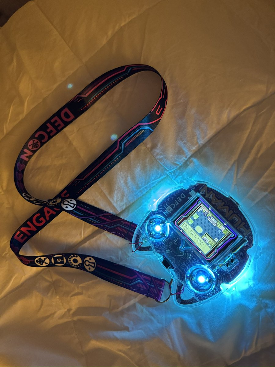 _sbzo's tweet photo. Amazing the badge this year at #defcon32. https://t.co/PCprSir9Fu