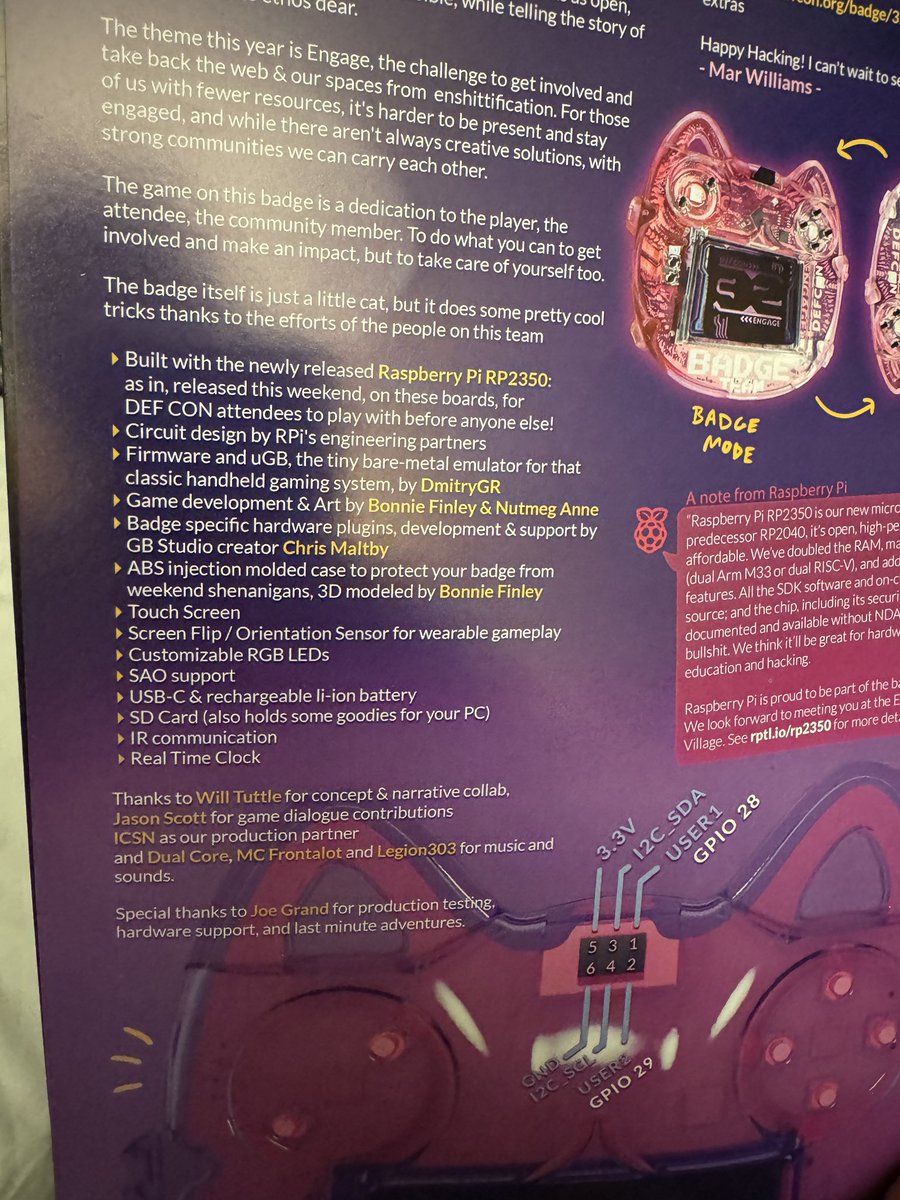 _sbzo's tweet photo. Amazing the badge this year at #defcon32. https://t.co/PCprSir9Fu