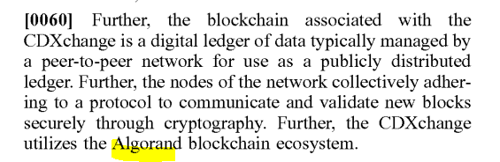 BaronofLoxley's tweet photo. 👀Popular #Bitcoin, #Ethereum, #USDT and other #altcoins exchange CDxchange (https://t.co/u40Jz8OVfZ) receives US Patent Grant for trading of non-negotiable assets, for exchange to be built on #algorand rails... https://t.co/7Jtwx6Au98