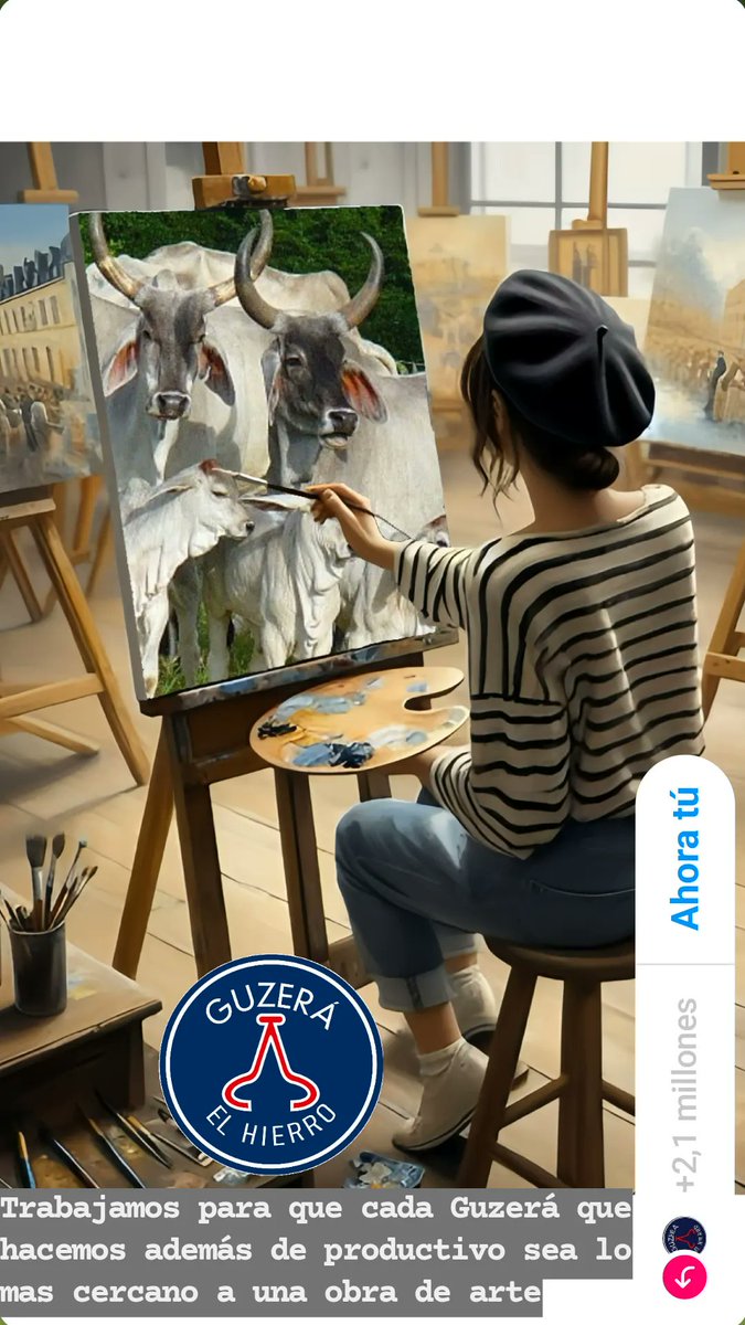 NUESTRAS VACAS GUZERA SON UNA VERDADERA OBRA DE ARTE😍