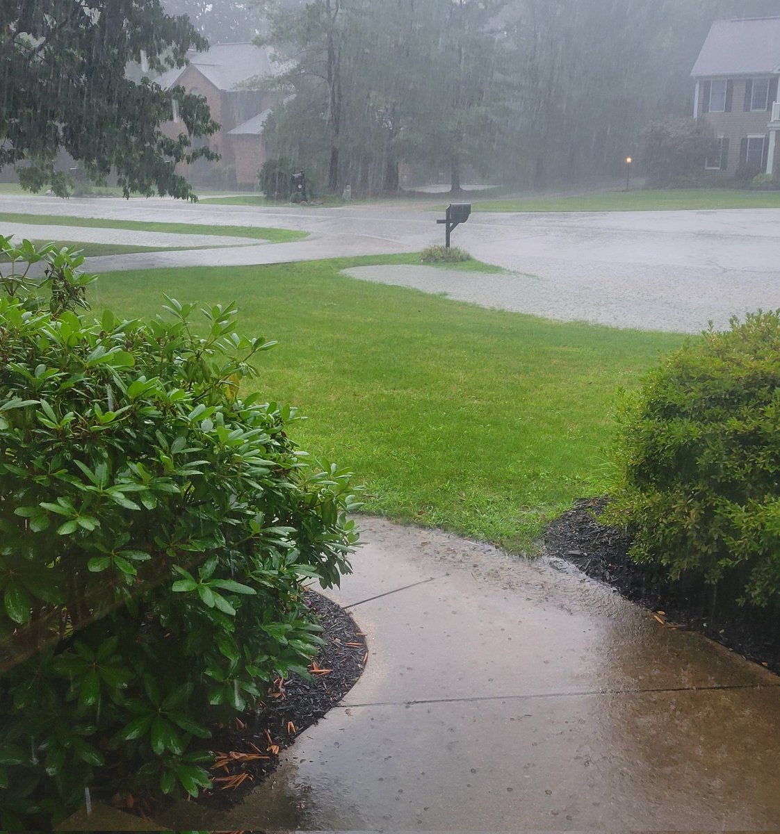 ClimatoloGuy's tweet photo. Getting absolutely drenched in Hudson... over 1.5" in the past hour alone! https://t.co/ma5rtQ33fg