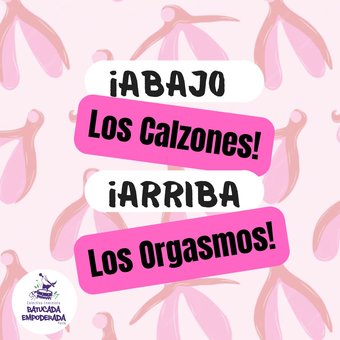 BatucadaEpasto's tweet photo. En el Día del Orgasmo Femenino 🔥, una fecha que va más allá de celebrar el placer sexual de las mujeres, es una oportunidad para dejar a un lado los prejuicios y tabúes alrededor de la educación sexual femenina y el disfrute pleno del placer ❤️

#diadelorgasmofemenino #orgasmo https://t.co/axzzoB1SnA