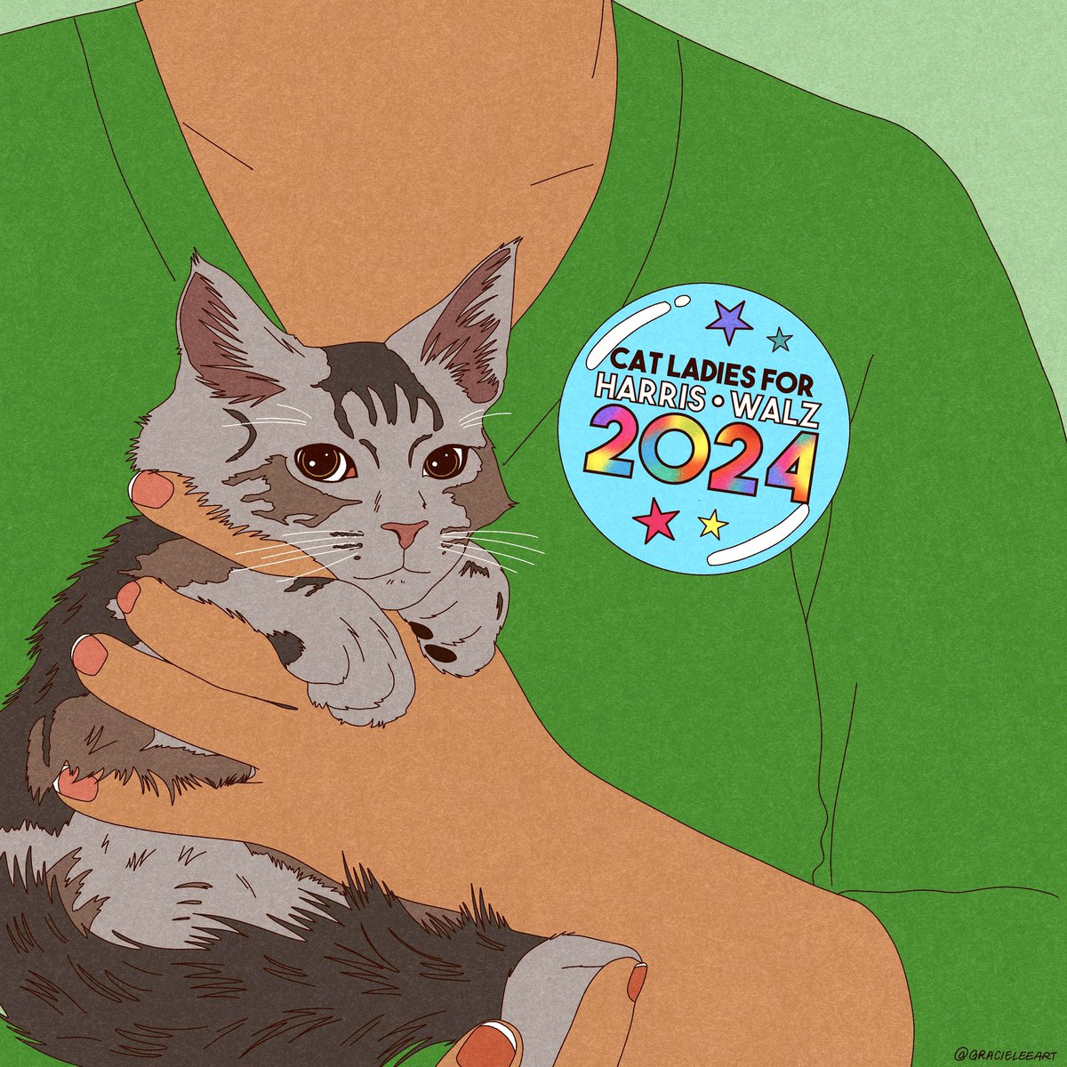 Happy International Cat Day!
#internacatday2024 #internationalcatday #Kamala #harriswalz2024