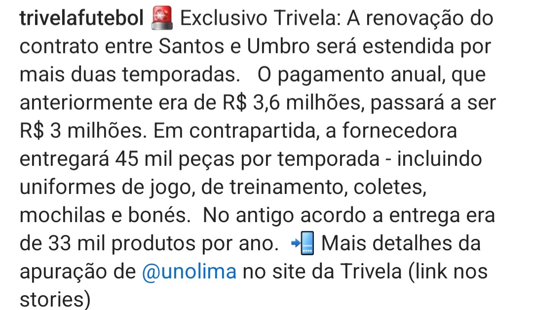 PeridicoSantis1's tweet photo. Matéria do @unollima... https://t.co/T3g41hi3YX