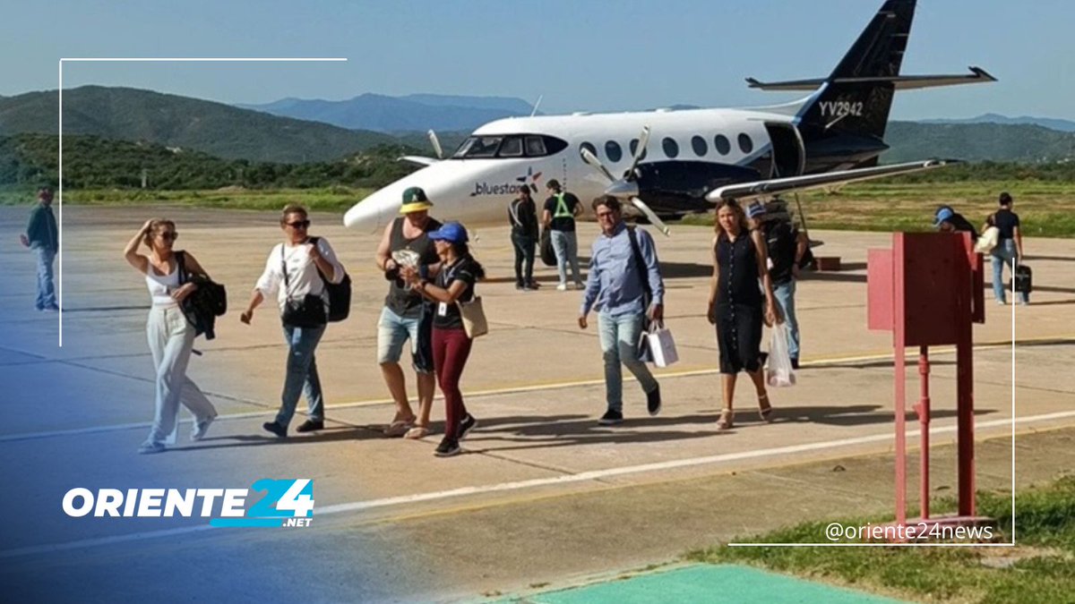 Oriente24news's tweet photo. #Regiones | BlueStar anuncia nueva ruta aérea que conectará a Cumaná con Porlamar

https://t.co/S0A2lgdStC https://t.co/s7easeuHoU