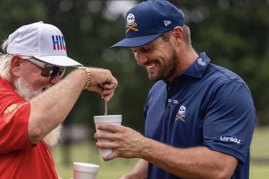 PGATUOR's tweet photo. Bryson’s next Breaking 50 video features John Daly 🍿💯 https://t.co/CLPYmGll6D