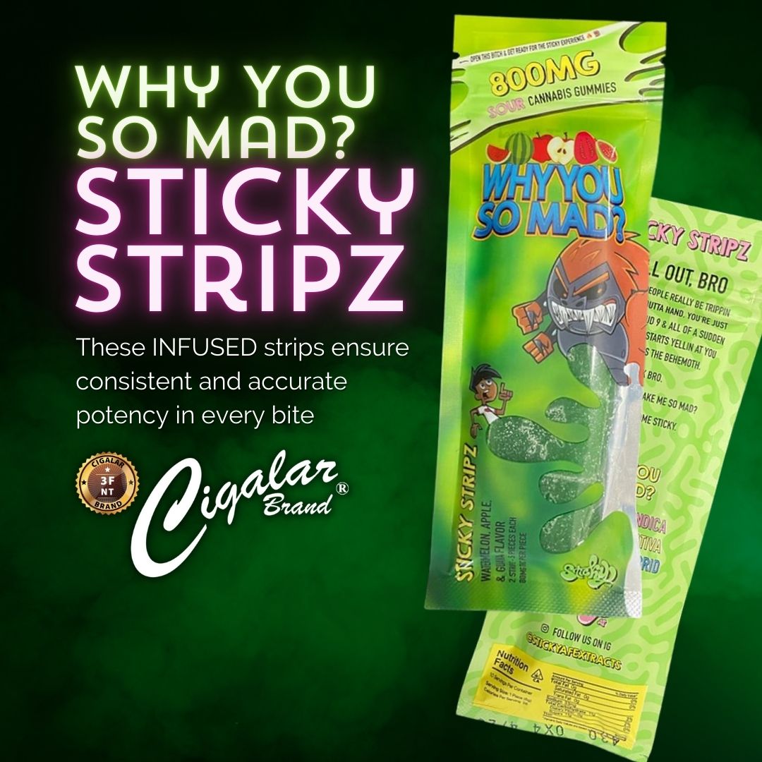 BrandCigalar's tweet photo. #CigalarElegance #StickyGummyStrips #HighPotency #InfusedEdibles #ConsistentDosage #PocketSizeConvenience #PainRelief #DeepRelaxation #CreativeBoost #LuxuryLifestyle #HighTolerance #ElevateYourExperience https://t.co/edfjNXdPxy