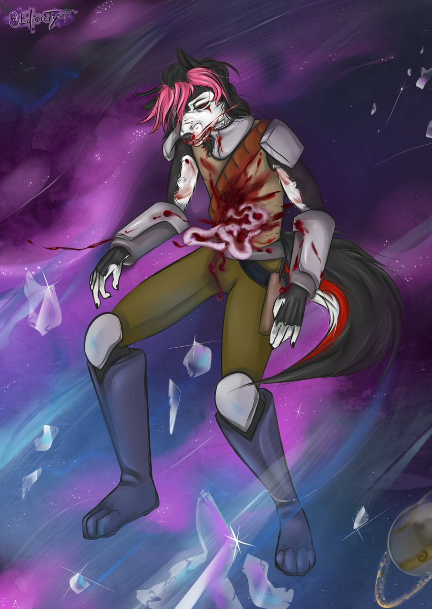 Edioretysa's tweet photo. ✨Drawing made by me!
✨NSFW/SFW COMMISSIONS: OPEN!
*✧
🌟Commission given to @HatyukiSaoma, THANK YOU SO MUCH! Floating in the eternal immensity, with his mission accomplished, he now rests among the stars.
T:https://t.co/fIeHUA9tEt
#gore #Commission #hit #galaxy #furry #men https://t.co/rAljIRnEJE