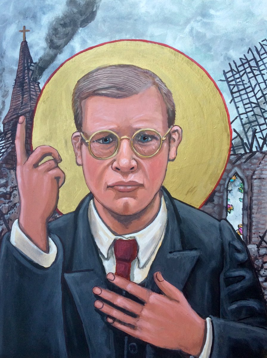 Quote of the week: 

“Your ‘yes’ to God requires your ‘no’ to all injustice, to all evil, to all lies, to all oppression and violation of the weak and poor...” 

~ Dietrich Bonhoeffer
 
Prints: kellylatimoreicons.com