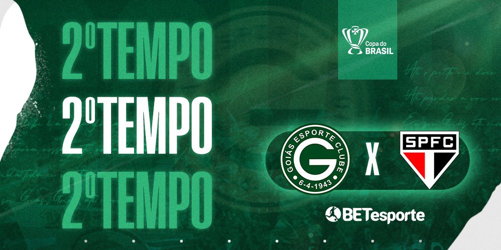 goiasoficial's tweet photo. Vamos pra cima, Goiás! 💪🏼

#GOIxSAO (0x0)
#CopaDoBrasil https://t.co/DAT6hAAu2o