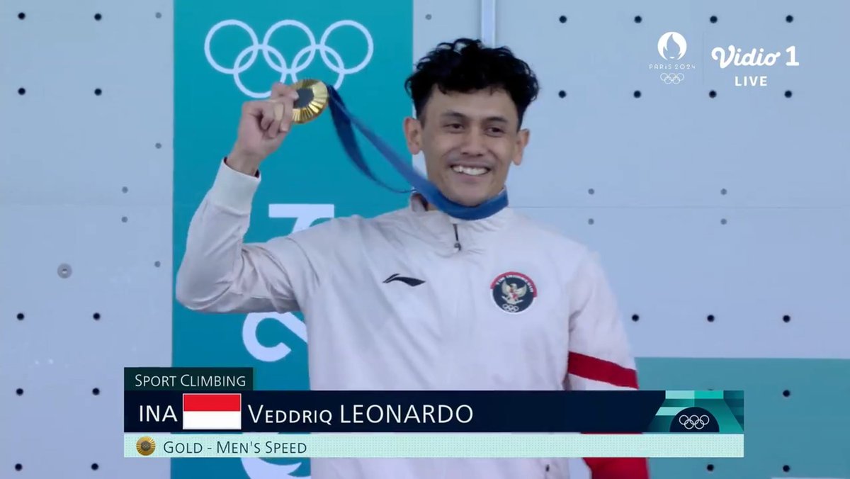 bhulukhuduktv's tweet photo. News Update:

Sejarah Tercipta:

Setelah 32 Tahun Lamanya Akhirnya Kontingen INA 🇮🇩 kembali meraih 2 emas 🏅 di Olympics 2024 Paris. Medali ini juga merupakan pertama kali bagi cabor Angkat Besi dan Panjat Dinding dan medali emas pertama INA 🇮🇩 di luar cabor Badminton. https://t.co/bCwUM3qmDZ