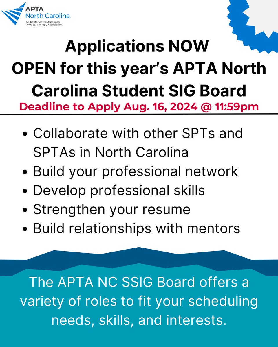 APTA NC Student SIG tweet media