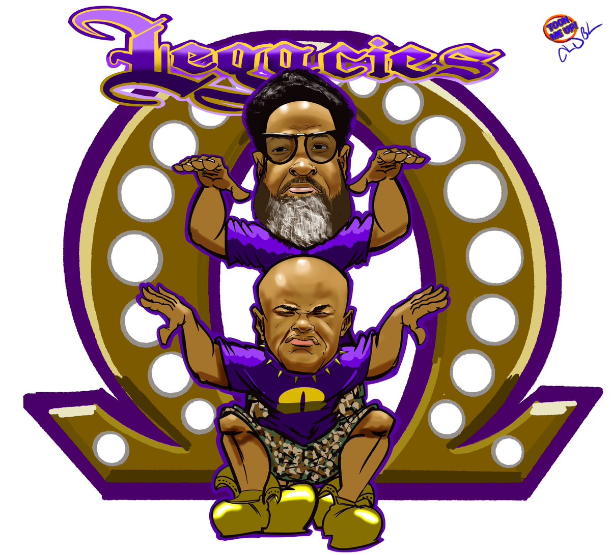 Good looking owt to Bruh John Morgan for purchasing a digital caricature! Hit me up for details on how you can get a digital caricature image done