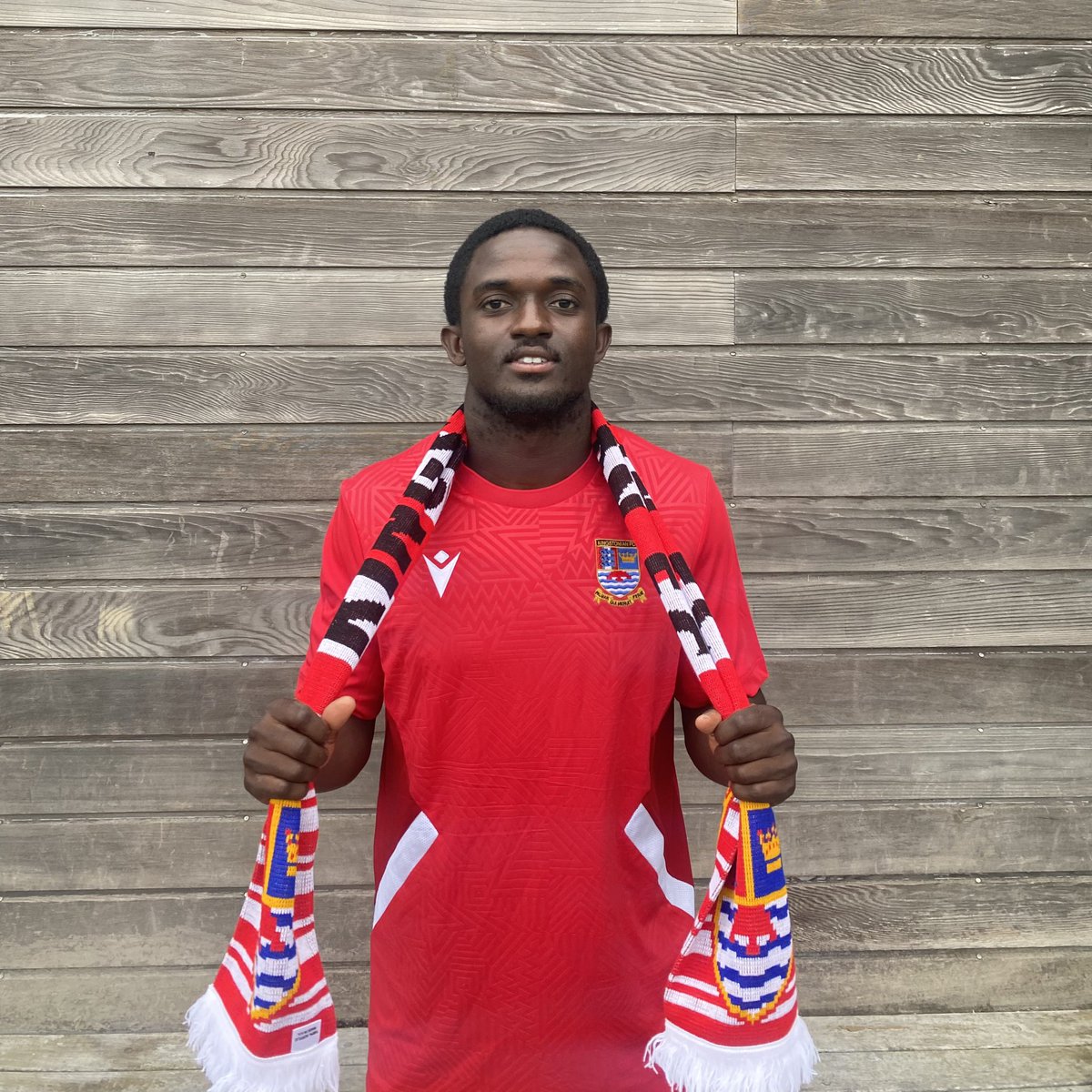KingstonianFC's tweet photo. We are pleased to announce the signing of defender Mark Amaning ✍🏻

Welcome Mark! ⚽️🇦🇹 https://t.co/8bk7jh6ohe