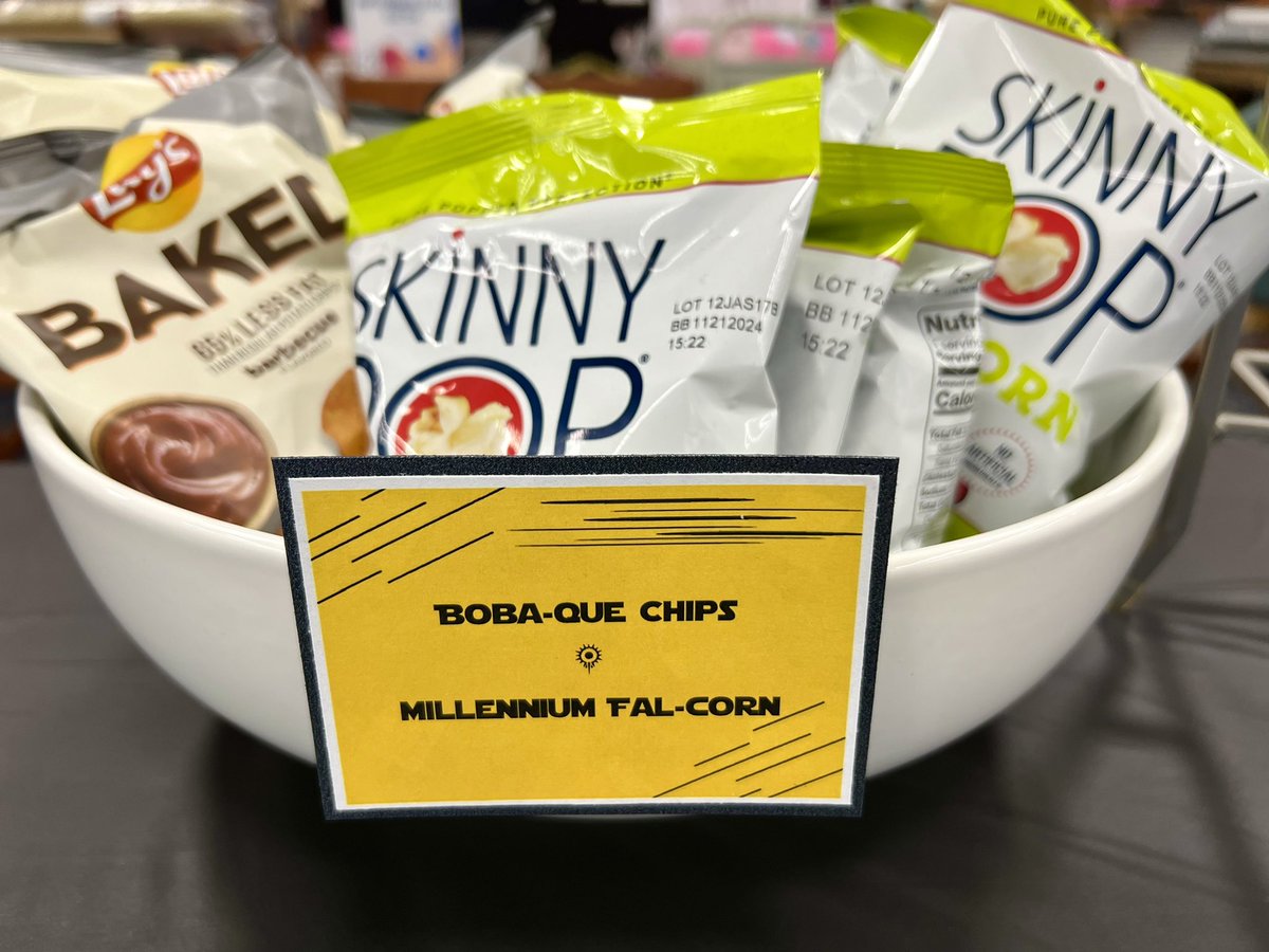 I take great pride in my role as Lead Mentor and so to welcome our newest Captains and their mentors, I planned a Star Wars themed luncheon for tomorrow! 🌟 #IGTBACC #forceawakens #starwars #lchs1954 #meetandgreet