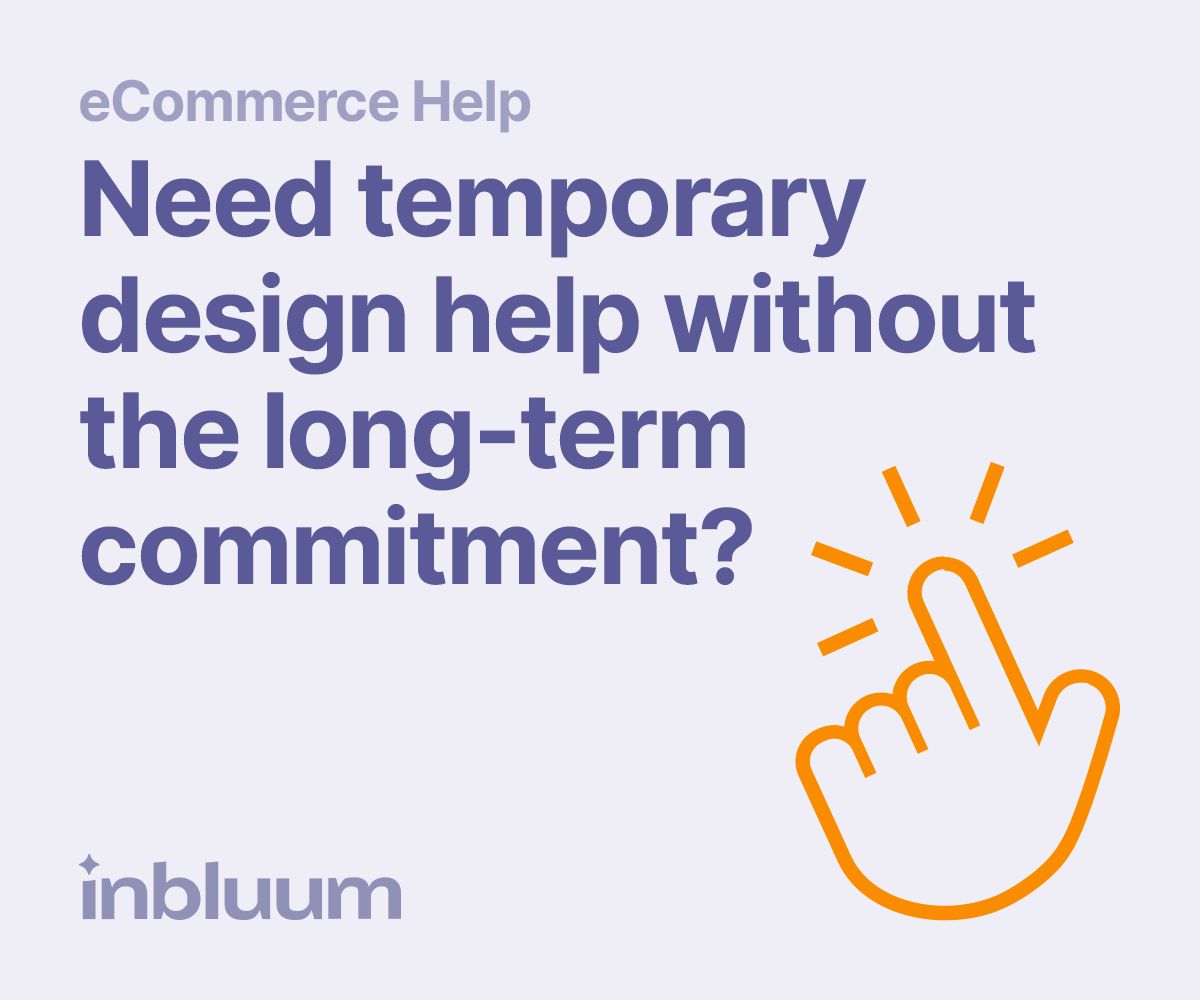 Inbluum's tweet photo. 𝗡𝗲𝗲𝗱 𝘁𝗲𝗺𝗽𝗼𝗿𝗮𝗿𝘆 𝗱𝗲𝘀𝗶𝗴𝗻 𝗵𝗲𝗹𝗽 𝘄𝗶��𝗵𝗼𝘂𝘁 𝘁𝗵𝗲 𝗹𝗼𝗻𝗴-𝘁𝗲𝗿𝗺 𝗰𝗼𝗺𝗺𝗶𝘁𝗺𝗲𝗻𝘁?

What if you could get top-notch designs on demand and pause or cancel anytime?

Let’s be honest, finding temporary design help can be tricky. From short-term projects to urgent tasks, it’s a challenge to get the quality you need without long-term commitment. But what if I told you there’s a better way?

At Inbluum, we offer a high-quality eCommerce unlimited design subscription service that gives you the flexibility you need. Here’s 10 reasons why our service is a game-changer for your business:

𝟭. 𝗡𝗼 𝗖𝗼𝗻𝘁𝗿𝗮𝗰𝘁𝘀, 𝗡𝗼 𝗛𝗮𝘀𝘀𝗹𝗲𝘀: You’re not locked into anything. Need to pause? Cancel anytime. We’re here to flex with your needs.

𝟮. 𝗨𝗻𝗹𝗶𝗺𝗶𝘁𝗲𝗱 𝗗𝗲𝘀𝗶𝗴𝗻𝘀 & 𝗥𝗲𝘃𝗶𝘀𝗶𝗼𝗻𝘀: Yes, you read that right. Unlimited design requests and revisions. We work on one request at a time until you’re completely satisfied.

𝟯. 𝗖𝗼𝘀𝘁-𝗘𝗳𝗳𝗲𝗰𝘁𝗶𝘃𝗲: Why pay expensive freelance or agency rates when you can get top-notch designs from a local eCommerce expert team at a fraction of the price, as and when you need it?

𝟰. 𝗖𝗼𝗺𝗽𝗿𝗲𝗵𝗲𝗻𝘀𝗶𝘃𝗲 𝗦𝗲𝗿𝘃𝗶𝗰𝗲: From website/app banners, and UX/UI to social media graphics, we provide a full range of design services in both English and Arabic.

𝟱. 𝗠𝗶𝗻𝗶𝗺𝗮𝗹 𝗘𝗳𝗳𝗼𝗿���: Simply provide a brief with any assets via our dedicated and private Trello board, and we get to work immediately. 

𝟲. 𝗦𝗽𝗲𝗲𝗱 & 𝗤𝘂𝗮𝗹𝗶𝘁𝘆: Our team delivers high-quality work in just 1-3 days for most tasks. For larger requests, we may break them into smaller tasks to ensure continuous progress and timely delivery.

𝟳. 𝗘𝘅𝗽𝗲𝗿𝘁𝗶𝘀𝗲 & 𝗘𝘅𝗽𝗲𝗿𝗶𝗲𝗻𝗰𝗲: Our team’s deep-rooted empathy for both business objectives and user needs ensures digital experiences that captivate and convert.

𝟴. 𝗧𝗿𝗮𝗻𝘀𝗽𝗮𝗿𝗲𝗻𝘁 𝗣𝗿𝗶𝗰𝗶𝗻𝗴: No surprises with our low, fixed rates.

🤔 𝗜𝗺𝗮𝗴𝗶𝗻𝗲 𝗮𝗹𝗹 𝘁𝗵𝗲 𝘁𝗶𝗺𝗲 𝗮𝗻𝗱 𝗺𝗼𝗻𝗲𝘆 𝘆𝗼𝘂’𝗹𝗹 𝘀𝗮𝘃𝗲, not to mention reducing stress and gaining peace of mind.

𝗥𝗲𝗮𝗱𝘆 𝘁𝗼 𝗺𝗮𝗸𝗲 𝘆𝗼𝘂𝗿 𝗹𝗶𝗳𝗲 𝗲𝗮𝘀𝗶𝗲𝗿 𝗮𝗻𝗱 𝘆𝗼𝘂𝗿 𝗯𝗿𝗮𝗻𝗱 𝘀𝗵𝗶𝗻𝗲? 😎 
Visit https://t.co/TOB1OtU338 to sign up today, and potentially get your first design within 24 hours! Or, book our free 15min introduction call to learn how it works here - https://t.co/gpwaov8jNR

#eCommerce #UnlimitedDesign #UX #UI #GraphicDesign