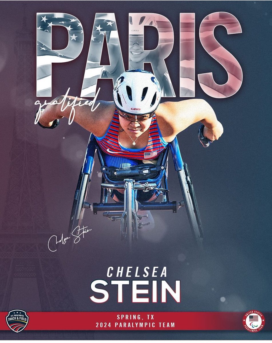 Big TYNE <a href="/ChelseaStein19/">Chelsea Stein</a> is goin to compete at the Paris Para Olympics! Our former <a href="/KleinCollins/">Klein Collins High School</a> Throwing Crew and <a href="/collinstrack_/">collins.track</a> alum is an Olympian! So proud of you Chelsea! We can’t wait to watch you compete across the pond!!!!  #TigerPride <a href="/KCTigerFootball/">KleinCollinsFootball</a> <a href="/KleinISDAth/">Klein ISD Athletics</a>