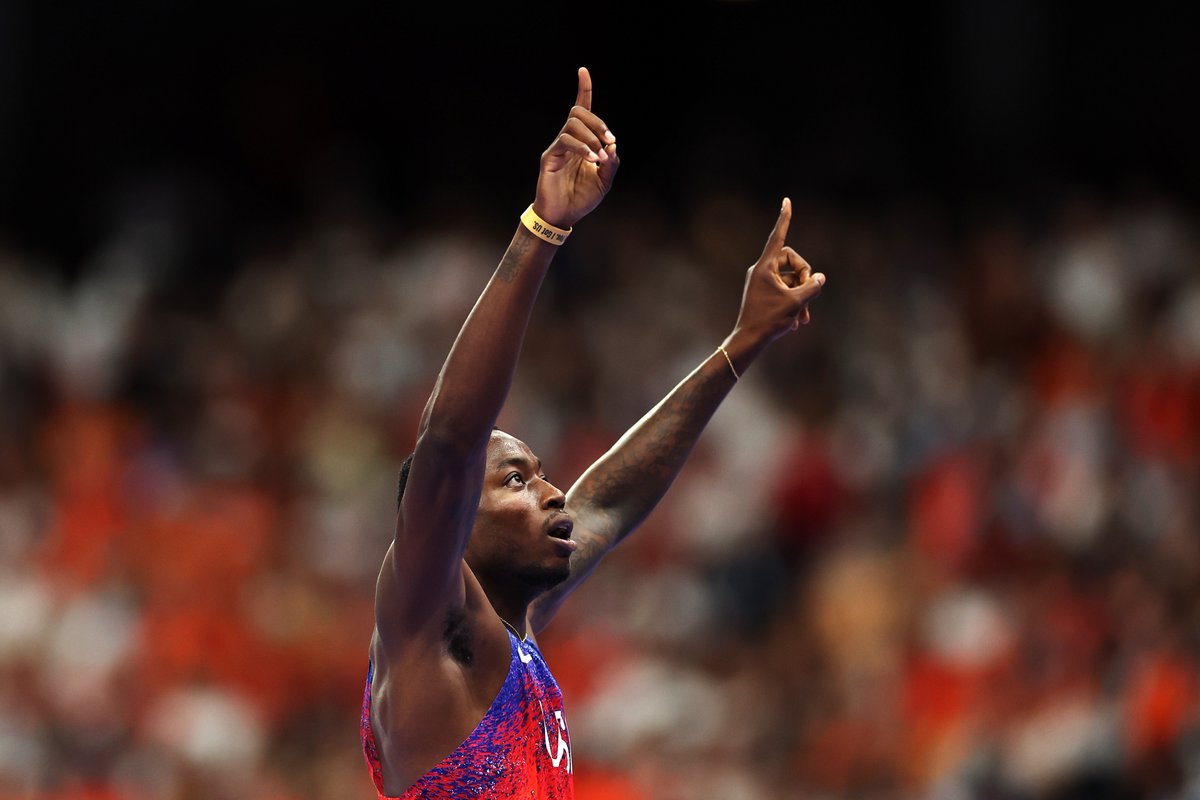 WorldAthletics's tweet photo. They did, they absolutely did.

#Paris2024 #Olympics https://t.co/udpH4W3W9Z